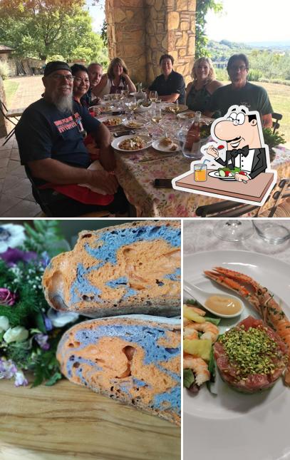 Dai un’occhiata alla foto che raffigura la cibo e tavolo da pranzo di Chef Sabrina' s house ristorante privato solo su prenotazione