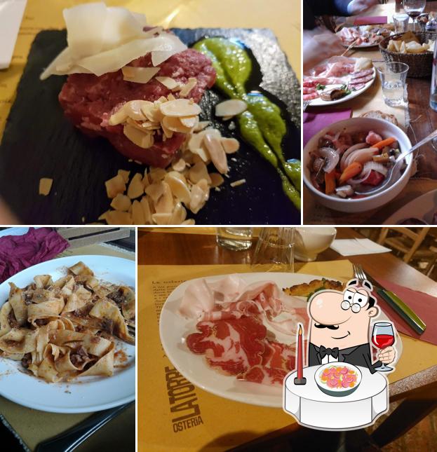 Tartare di tonno al Osteria La Torre