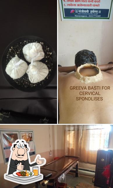 This is the picture depicting food and interior at Sanjeevani Herbals KERALA AYURVEDIC WELLNESS CENTER( Kerala Panchakarma) ENAGIC Kangen Water Distributor,QUALITY LUNCH