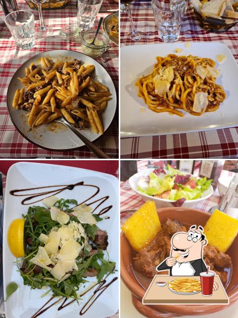 Patatine fritte al Trattoria Angiolino