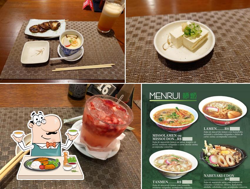 Comida em Restaurante Miyako