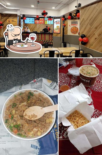 This is the photo showing food and interior at Chinese Wok This is the photo showing food and interior at Chinese Wok