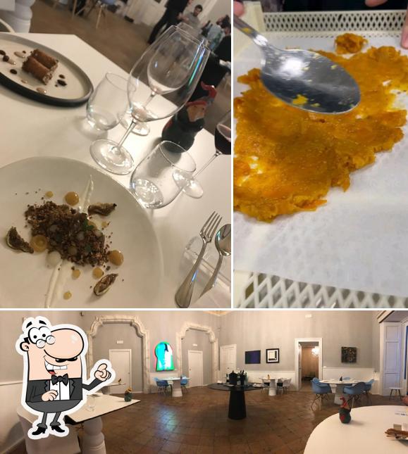 Gli interni di Dimora Ulmo ristorante