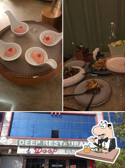 The restaurant's food and exterior