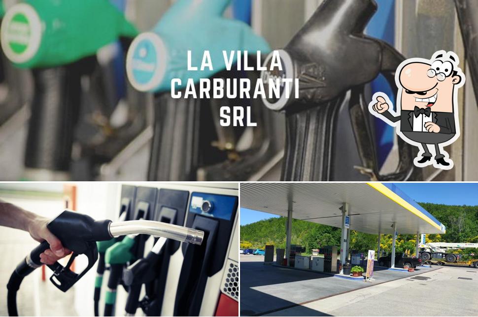 Gli esterni di La Villa Carburanti