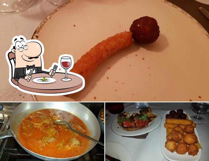 Platti al Trattoria Osteria del Buonuomo