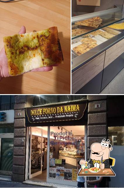 Dai un’occhiata alla foto che raffigura la cibo e interni di Dolce Forno Naima