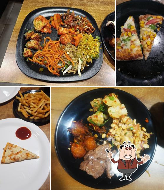Food at Pizza Country Restaurant