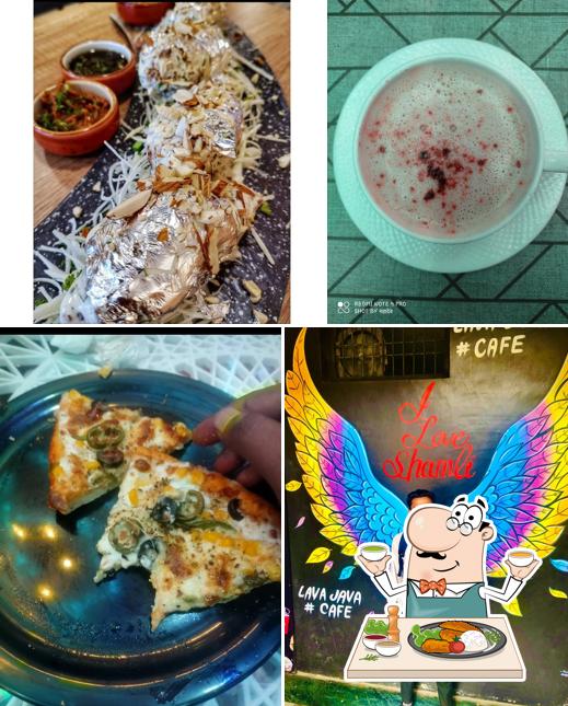 Food at LAVA JAVA CAFE