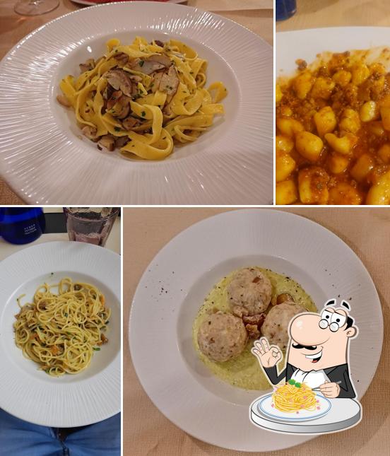 Spaghetti alla carbonara al Ristorante Osteria San Rocco