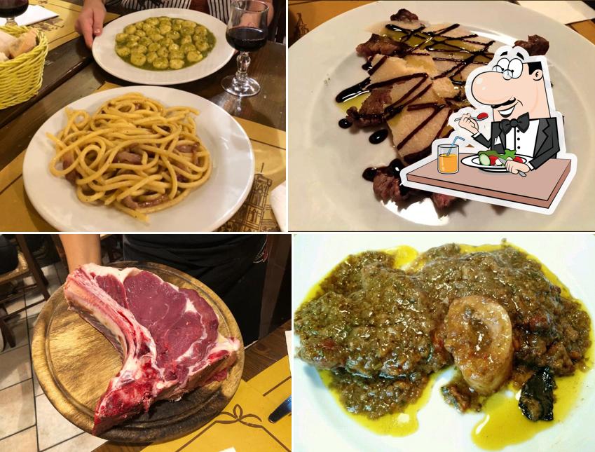 Platti al Trattoria La Burrasca
