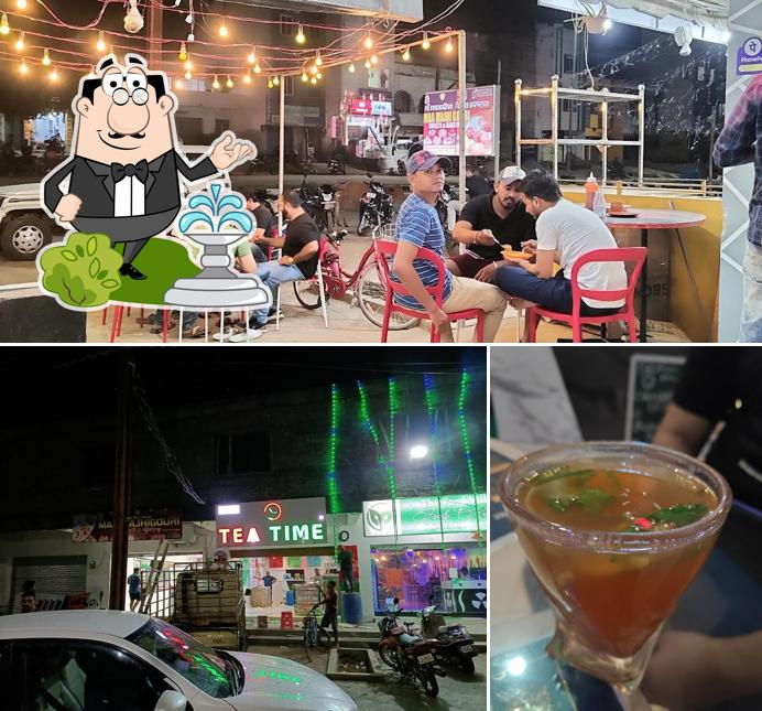 The photo of Tea time cafe gunupur’s exterior and beverage
