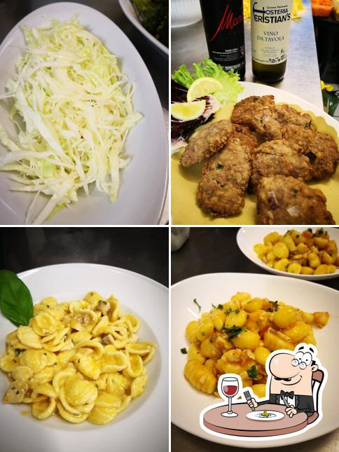 Cibo al Osteria Cristian's