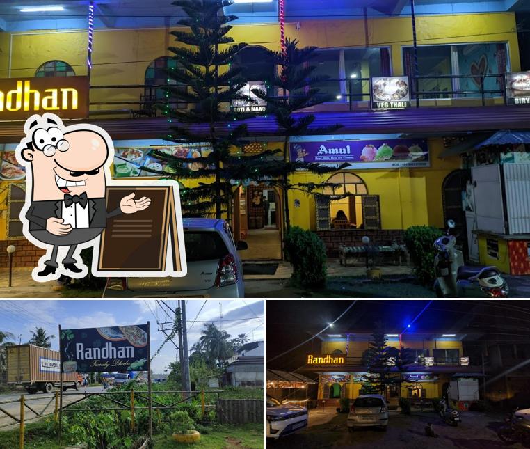 You can get some fresh air at the outside area of Randhan Family Dhaba