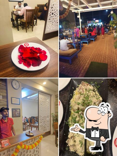 The interior of Karim's Mughlai Foods Anjuna Goa