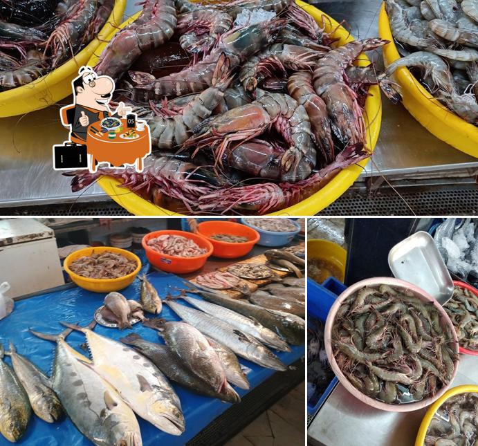 Mussels at Margaon fish market