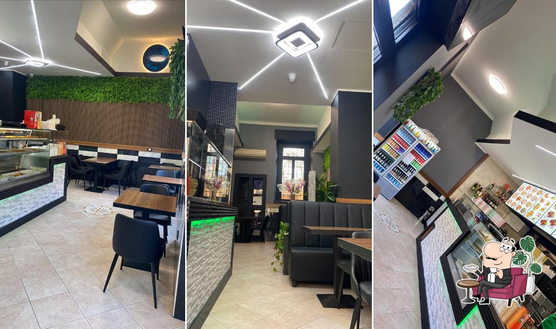 Gli interni di Star Turkish kebap Pizza Bar