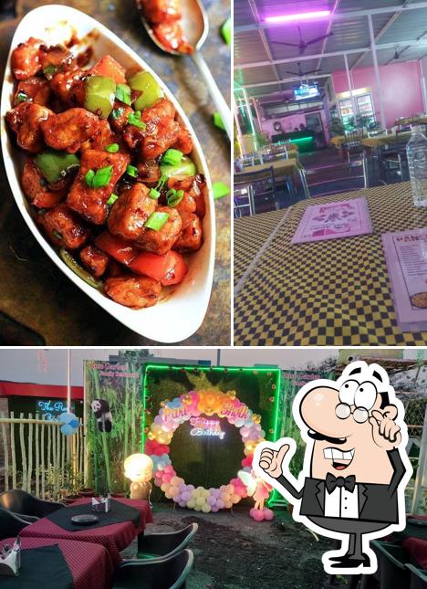 The interior of The Rose garden family Restorant
