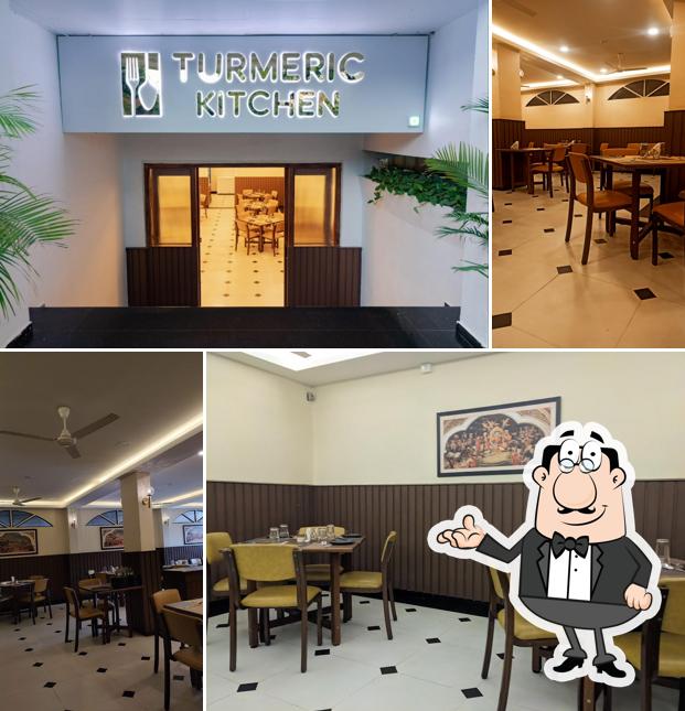 Take a seat at one of the tables at Turmeric Kitchen