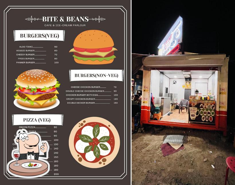 Meals at Bite & Beans Cafe