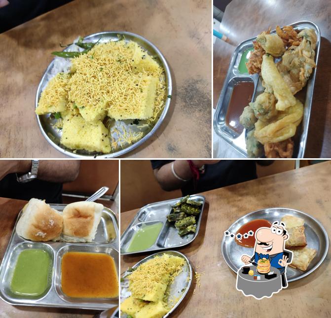 Meals at Jay jalaram khaman house, sweets and lassi center