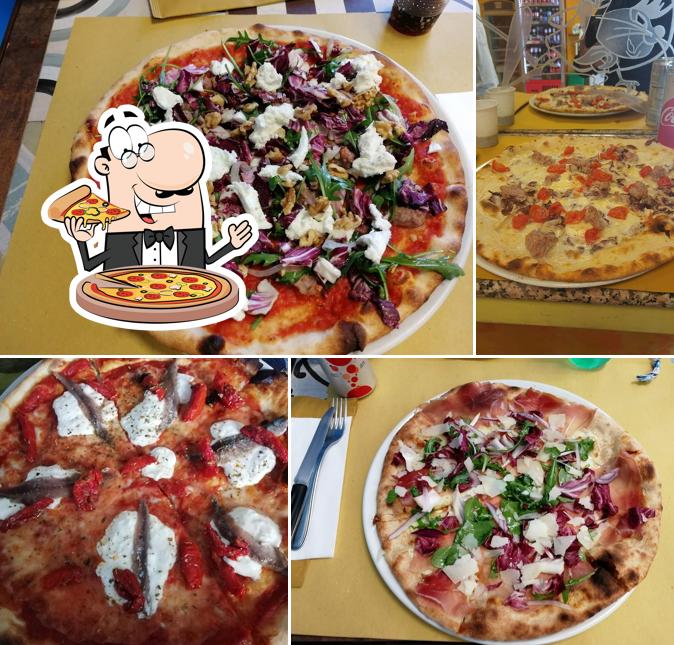 Prenditi tra le molte varianti di pizza
