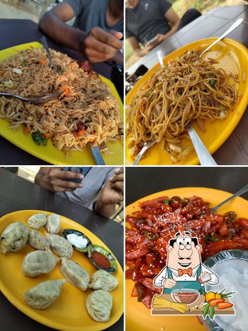 Spaghetti bolognese at Cafe Roadway