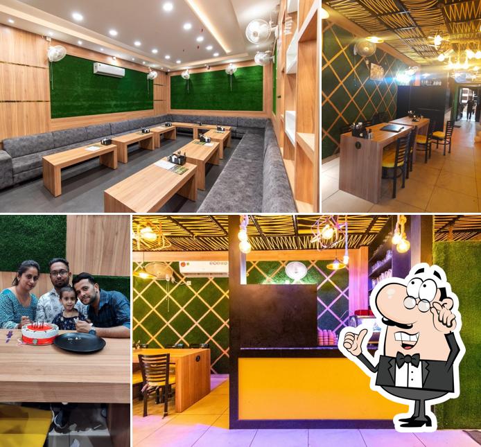 Check out how Gaba Tandoori Adda looks inside