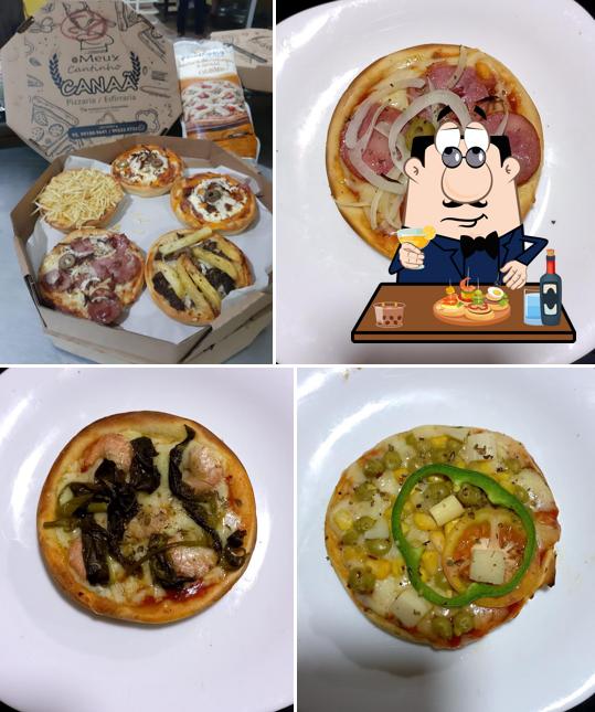 Bruschettas em Meu Cantinho Canaã Pizzaria e Esfiharia