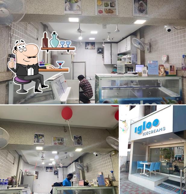Check out how Igloo Ice-Creams looks inside