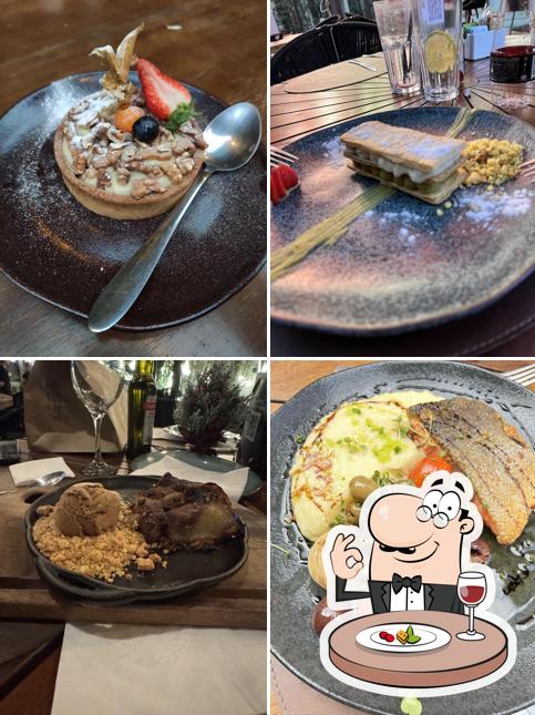 Platos en Jardim Secreto Gastronomia e Afetividade