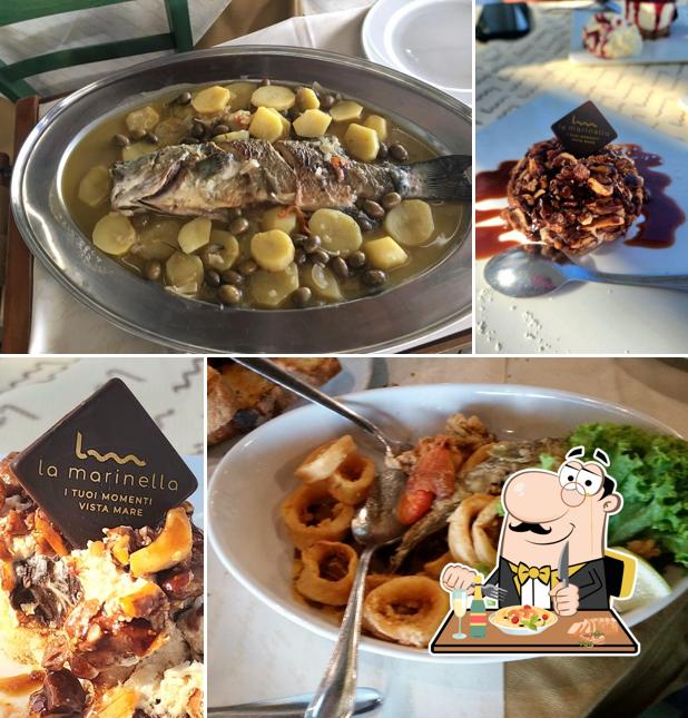 Platti al Ristorante La Marinella