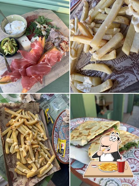 Patatine fritte al Chiosco Giardino