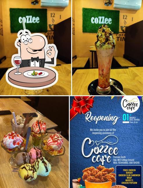 Food at Cozzee Cafe