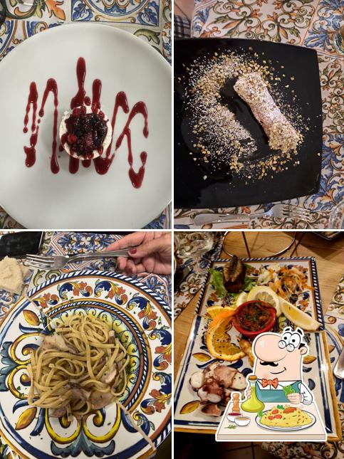 Cibo al Ristorante Donna Fugata