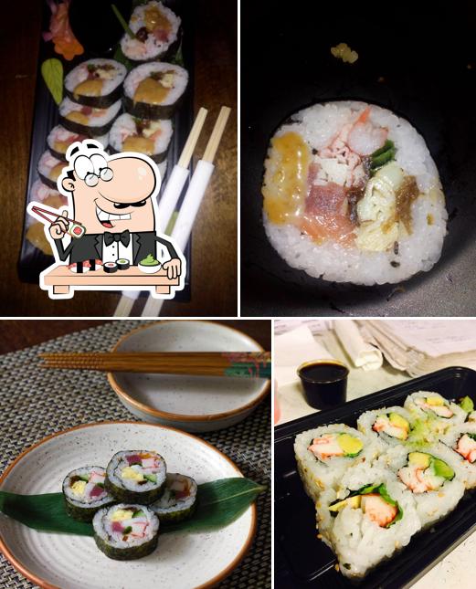 Order various sushi options