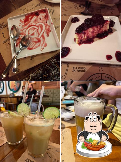 Platos en B Factory Hamburgueria