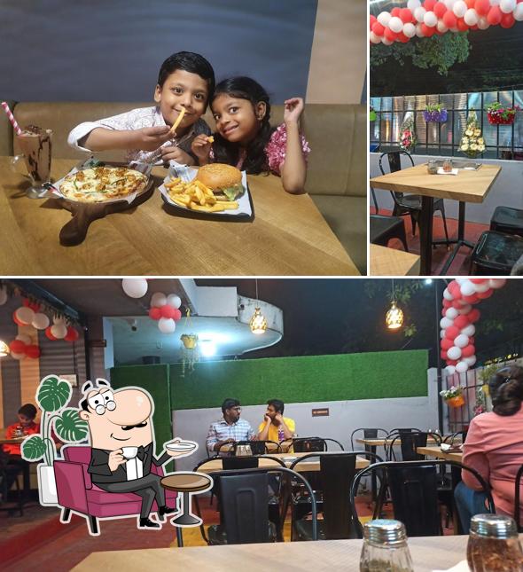 The interior of Bread Bash IT Park Nagpur