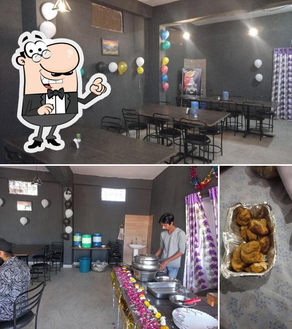 The interior of Crispy Corner