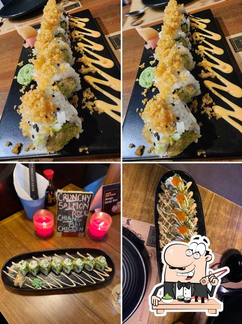 Order different sushi options