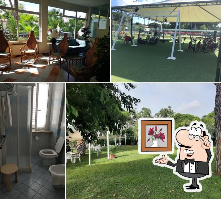 Gli interni di Hotel dei Coralli