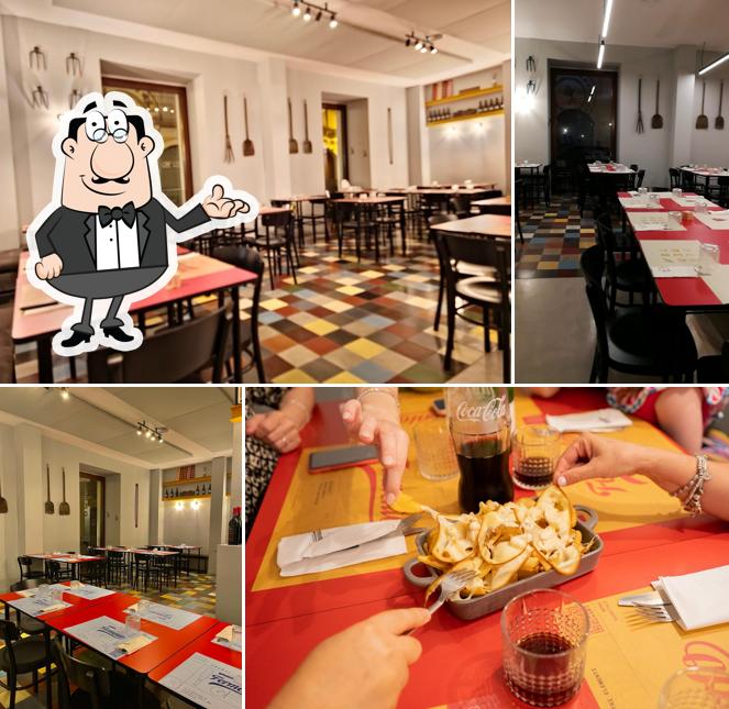 Gli interni di Pizzeria Fermento