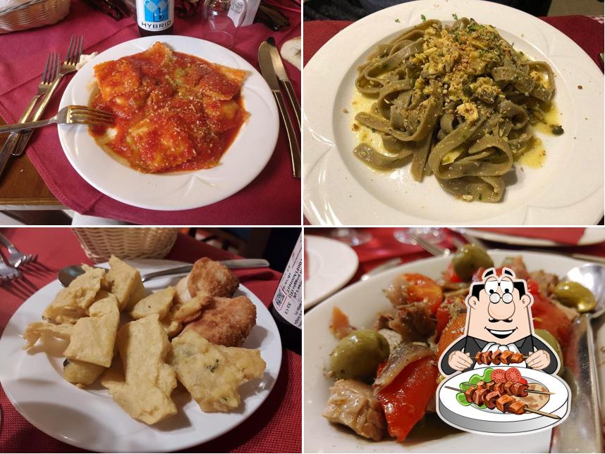 Cibo al Trattoria Ai Cascinari