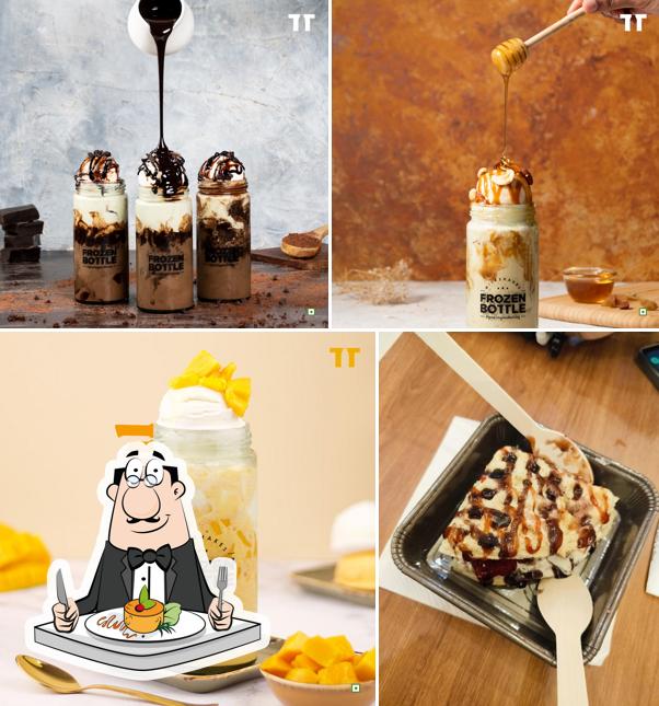 Food at Frozen Bottle - Milkshakes, Desserts And Ice Cream
