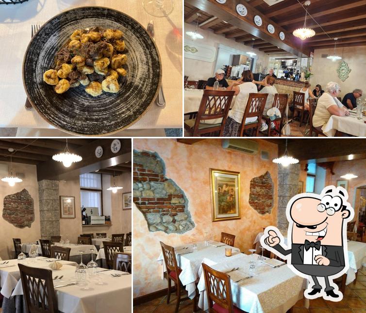 Gli interni di Trattoria Arco dei Gavi