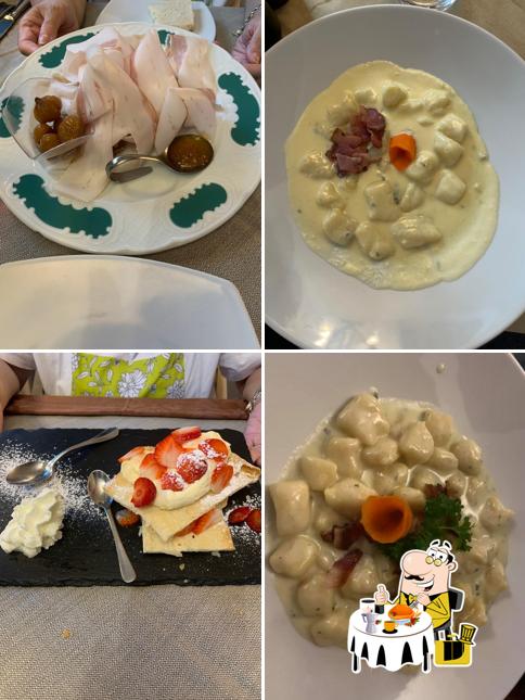 Cibo al Ristorante Le Blason