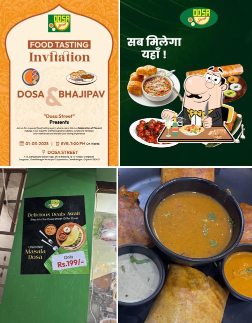 Food at Dosa Street