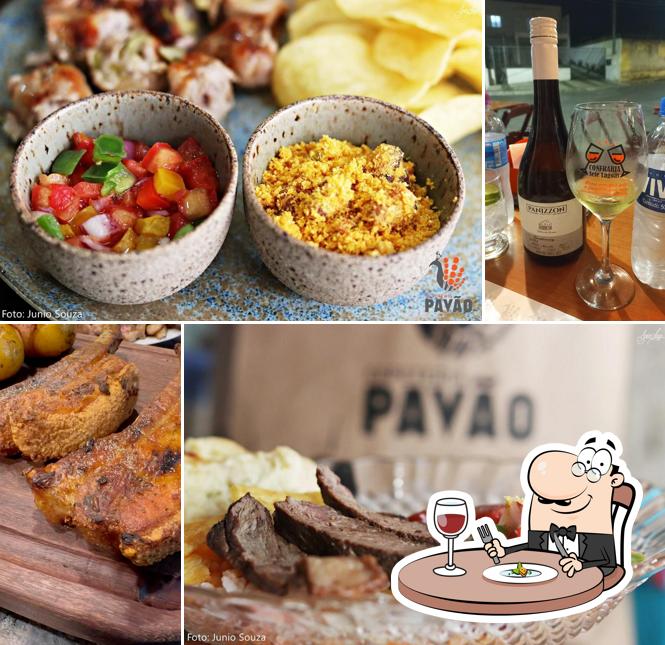 Platos en Espeteria Pavão