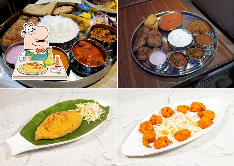 Meals at Malvani Thali / Rapan Coastal Seafoods
