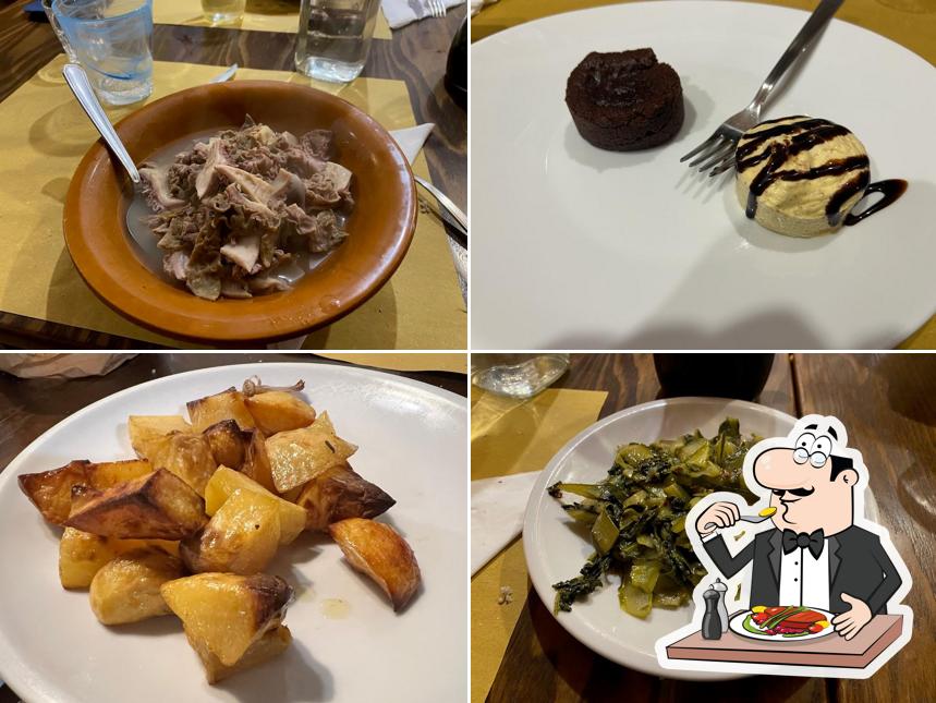 Cibo al Osteria Del Gatto